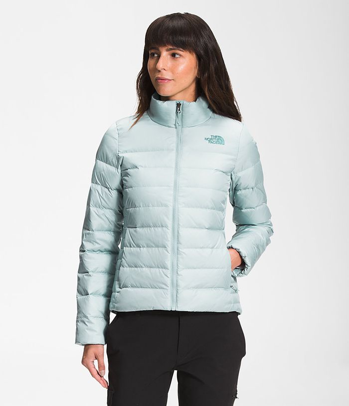 The North Face Winterjas Dames Aconcagua VWCZ75340 - Zilver Blauw